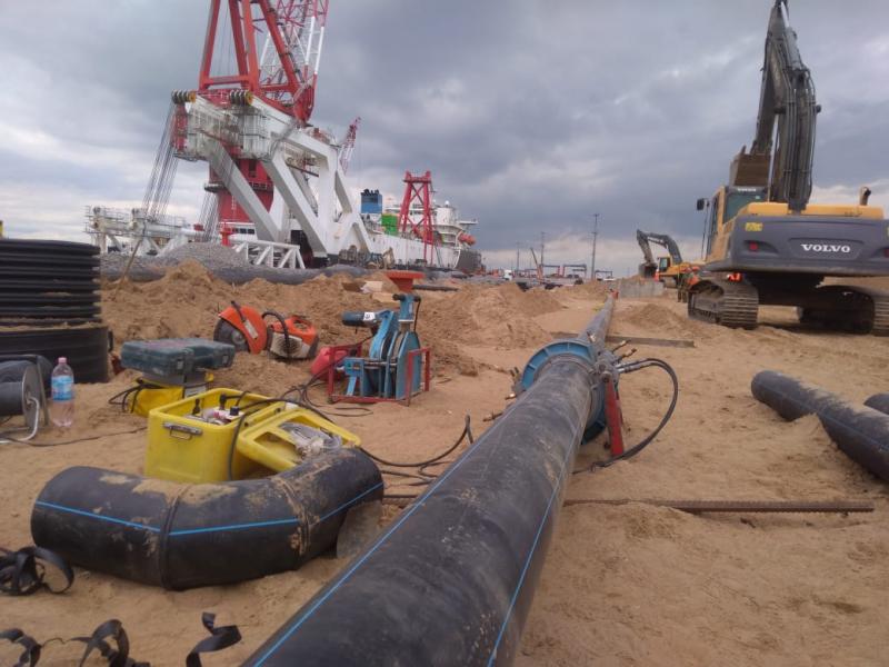 Сварка труб Д250 мм в Ломоносове