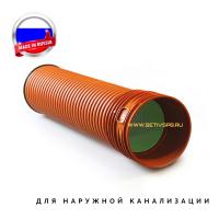 Труба гофрированная ПП SN16 d800х6000 с раструбом
