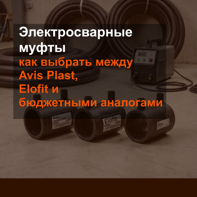 Электросварные муфты: как выбрать между Avis Plast, Elofit и бюджетными аналогами