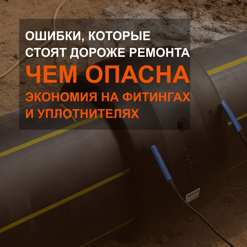 Экономия на фитингах и уплотнителях в наружных сетях СПб: ошибки, которые обходятся дороже ремонта