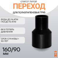 Переход литой Д160/90 SDR 11