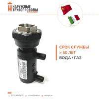 Муфта электросварная ПНД с внутренней резьбой 63/2 SDR 11 ПЭ 100