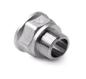 Переход латунный 3/8" х 1/2" Н/В резьбовой