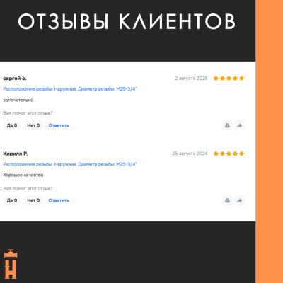 Тройник ВР 32 х 1 х 32 латунный с резьбой для ПНД труб Tiemme