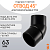 Отвод литой спигот 45 гр Д63 мм SDR11